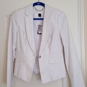 WHBM White Blazer
